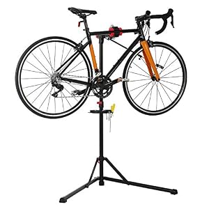 UNISKY Bike Repair Stand Home Folding Bicycle Mechanics Maintenance Workstand Portable Rack Height Adjustable 360…