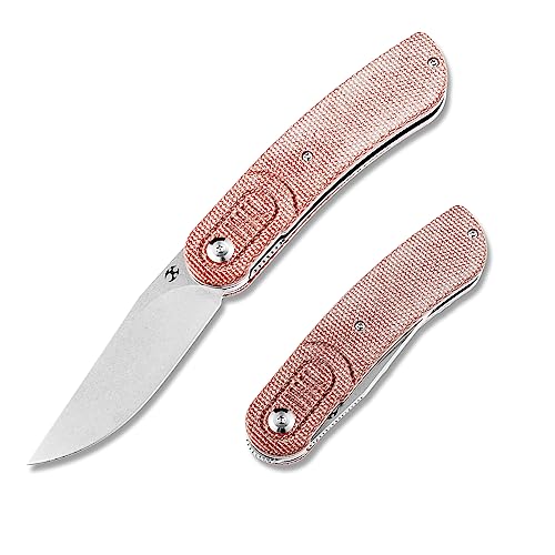 KANSEPT Knives Pocket Knife with 2.91''154CM Blade Handle Utility Knife