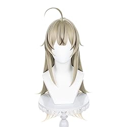 maysuwell Anime Cosplay Wigs Long Brown Straight