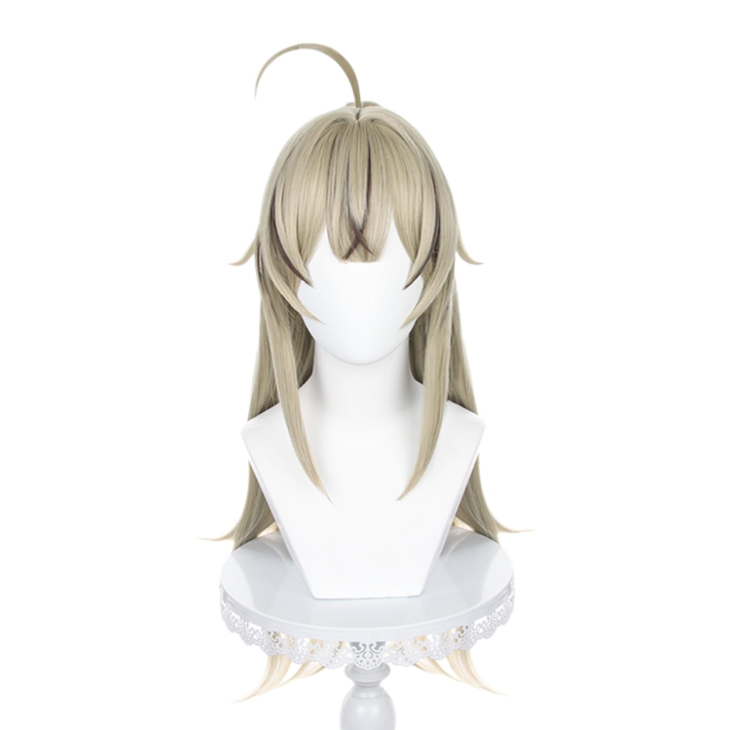 maysuwell Anime Cosplay Wigs Long Brown Straight
