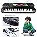 aPerfectLife Kids Piano, 32 Keys Multifunction Electronic Kids Piano Keyboard Musial Instrument for Kids with Microphone (Black)