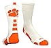 TCK Clemson Tigers Baseline Crew Socks