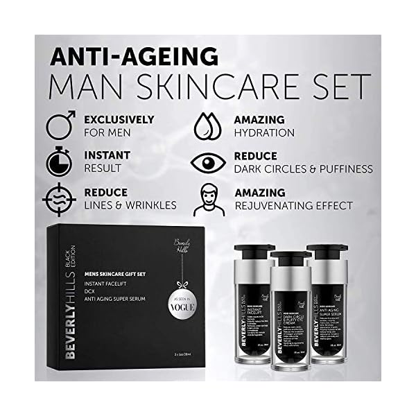 Skin-Care-Gift-Set-for-Men-Instant-Facelift-Dark-Circle-and-Puffy-Eye-Cream-Anti-Ageing-Face-Super-Serum Skin Care Gift Set for Men or Women - Instant Facelift, Dark Circle and Puffy Eye Cream, Anti Ageing Face Super Serum