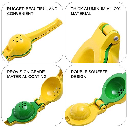 image for mixigoo Lemon Lime Squeezer Juicer Manual Citrus Juicer 2 in 1 Juicer 