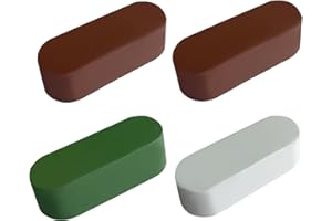 GLSMSLP Buffing Compound 5 Oz Kit - 4 Pcs Jeweler’s Rouge Polishing Compound - Used for Buffing Soft Metals Like Gold/Silver to A Brilliant High Lustrous Finish & Will Not Scratch The Finest Or Softest Metals