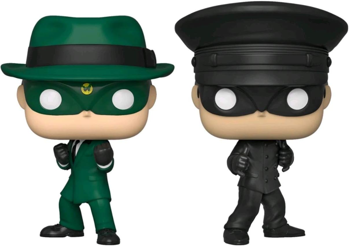 Funko Pop! Television: The Green Hornet - The Green Hornet and Kato (UK Exclusive), 3.75 inches