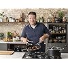 Tefal Jamie Oliver Cook's Classics All in One Pan, Non-Stick, Oven-Safe, Induction, Glass Lid, Riveted Handle, Hard…