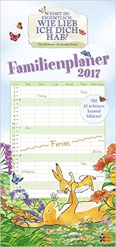Weisst Du Eigentlich Familienplaner 2017 Familienkalender 6 Spalten Amazon De Mcbratney Sam Jeram Anita Bucher
