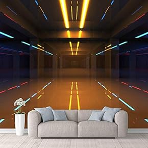Wall Mural Impression of The Future Removable Self-Adhesive Large Wallpaper - 66x96 inches
