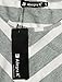 Allegra K Women Layered Tunic Top in Striped and Chevron Print S Grey