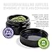 Masterdam Jars 50ml StashShield Ultraviolet Glass Jar - Smell-Proof Ultraviolet Storage Refillable Stash Jar Container Low Profile