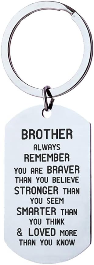 Youyun Brother Keychain Lettering Key Chain Key Rings Bag Handbags Pendant Souvenir Birthday Present