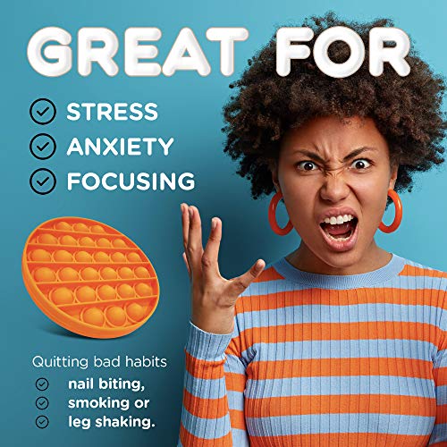 Pop Push It Fidget Toy Fidget Toys Sensory Toys Pack with Pop Stress