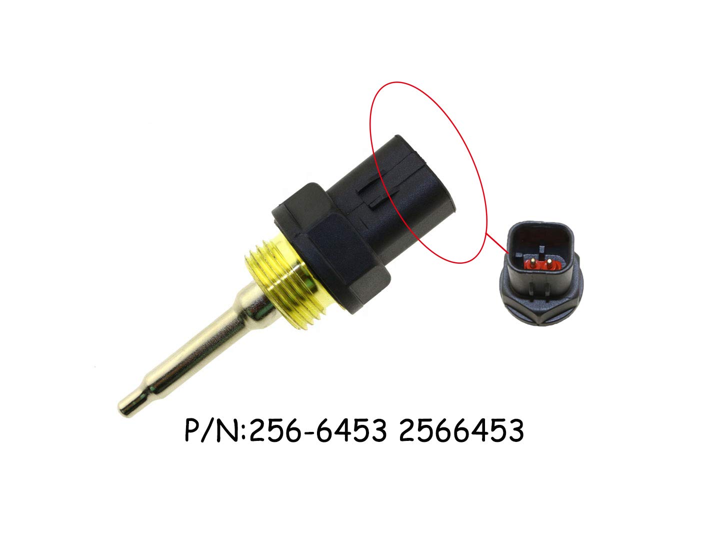 Amazon Com Rt Parts Temperature Sensor 256 6453 With 2 Pins For Cat Caterpillar 3406e 3516b C18 C15 C13 C11 24d 29d 30d 45c 45d 416f 4f 428f 430f 432f 434f 444f 450f Industrial
