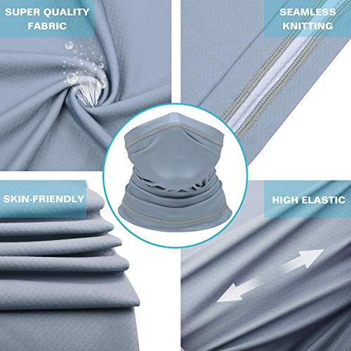 image for Venswell Summer Face Mask, Neck Gaiter Mask Sun Protection, Breathable