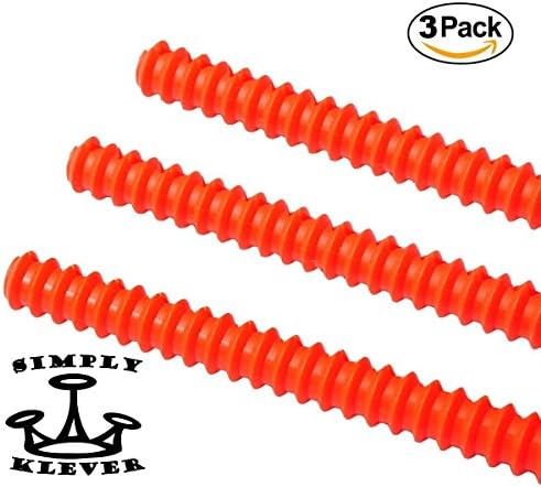 SILICONE OVEN RACK GUARDS by SIMPLY KLEVER | 3 PACK | Ensure your SAFETY against BURNS and SCARS | Heat Resistant | Certified BPA Free | FDA Approved | Food Grade