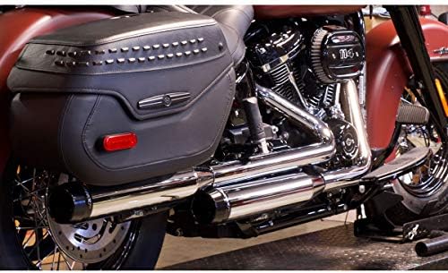 Rinehart Racing 3.5&Prime, Slip On Muffler Chrome with Black End Cap 500-1210