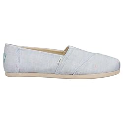 TOMS Womens Alpargata Canvas Slip On Flats Casual