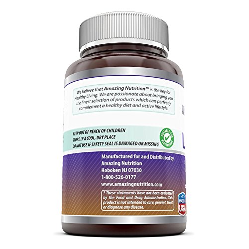 Amazing Nutrition LArginine 1000mg Supplement Best Amino Acid