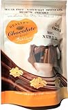 Xylitol Sweetened ORANGE Flavored Dark Chocolate, 15 pcs, 4.23 oz by Healthy Chocolate Company
