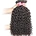 KLAIYI Malaysian Hair 3 Bundles Grade 7A Virgin Human Hair Extensions Remy Sexy Crazy Curly Hair Weave 100g/Lot