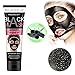 Black Mask Black Charcoal Peel off Blackhead Remover Mask Deep Purifying Pore Cleansing Suction Mud Mask for Face &Nose Acne Treatment