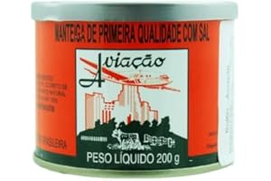 AVIACAO Butter with Salt - Manteiga com Sal - Aviação - 7oz 5 Pack