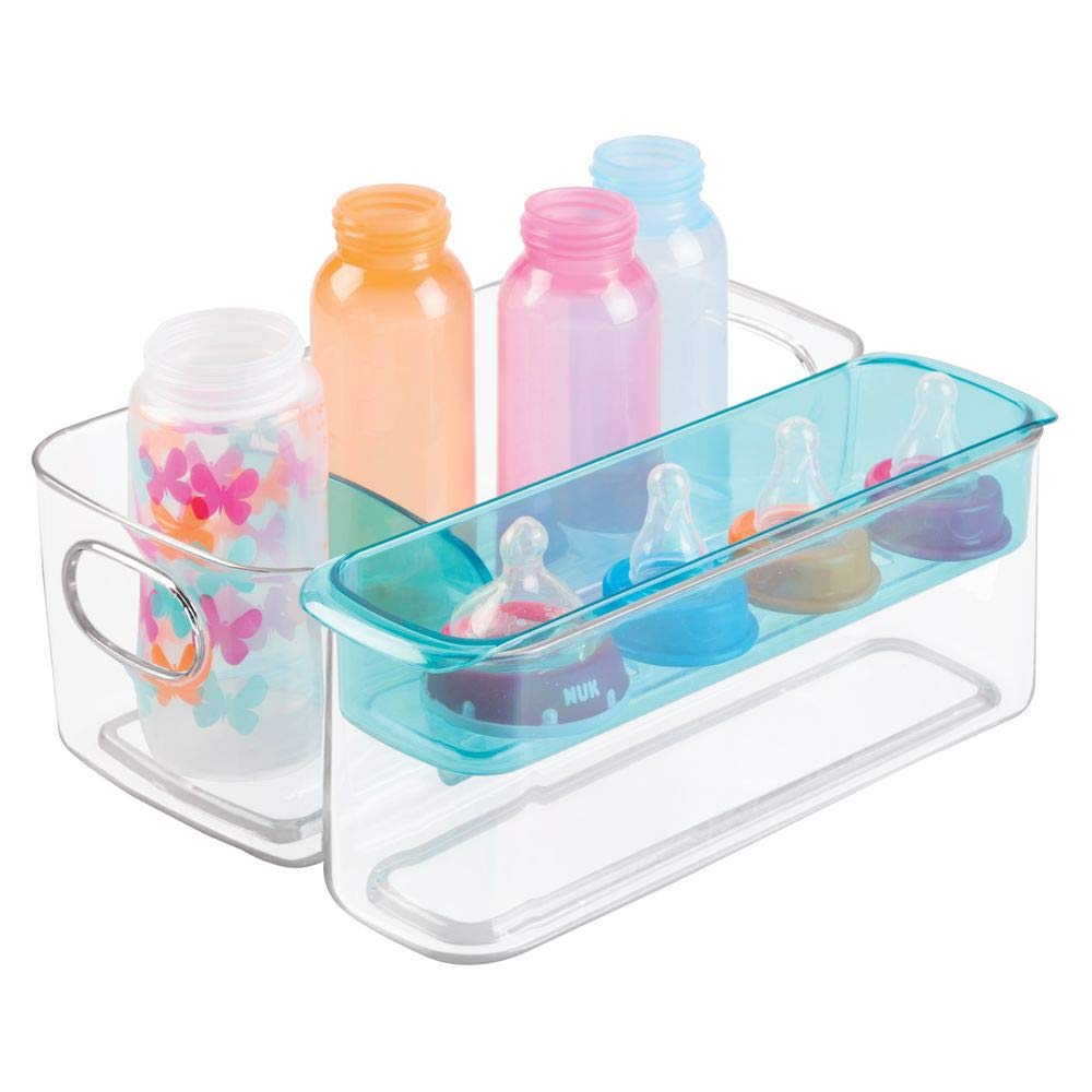 mDesign Baby and Nursery Storage Container BPAFree Plastic Kitchen