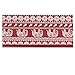 Kamor 13 13.3 inch Apple MacBook Air MacBook Pro Canvas Fabric Laptop Sleeve with Macbook Charger Case Bohemian Style Animal World (Elephant Red) Protective Carrying Sleeve Bag Case Cover Shell