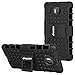 Amzer Hybrid Warrior Impact Resistant for Microsoft Lumia 950 XL - Retail Packaging - Black