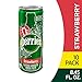 Perrier Strawberry Flavored Carbonated Mineral Water, 8.45 fl oz. Slim Cans (10 Pack)
