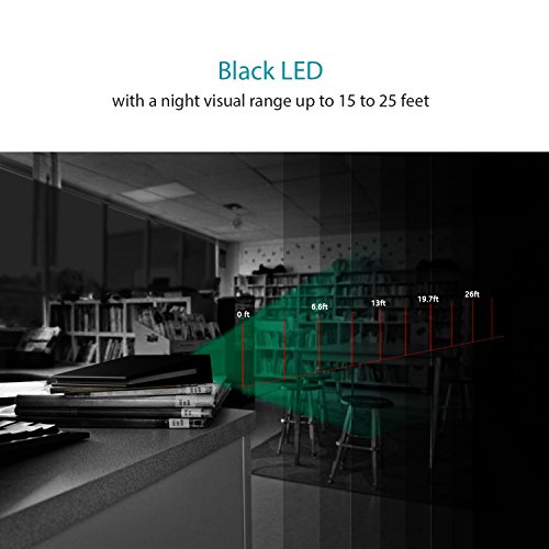 Conbrov Hidden Spy Book Camera, 720P Home Security Covert Camera with Motion Detection and Night Vision, Built-in 10000mAh Battery Standby up to 2 Years - Thumbnail 4