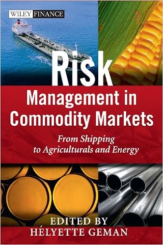 Risk Management In Commodity Markets From Shipping To Agriculturals And Energy Geman Helyette 9780470694251 Amazon Com Books