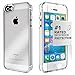 iPhone SE Case, fits iPhone 5s 5 SE (Clear) SaharaCase Protective Kit Bundled with [Tempered Glass Screen Protector] Slim Fit Rugged Protection Case Shockproof Bumper Hard Back (Clear)