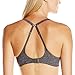 Hanes Women's Ultimate T-Shirt Soft Foam Wirefree, Black Heather, 36B