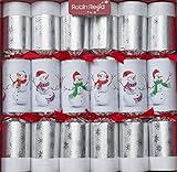 Robin Reed Racing Snowmen Traditional English Christmas Crackers 6 x 13