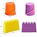 Mini Sand Molding Tools 6Pcs Castle Building Model Beach Toys Kit for Kids - Random Color
