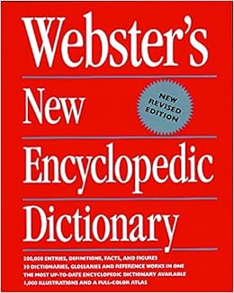 Amazon Com Webster S New Encyclopedic Dictionary 9781884822209 Merriam Webster Inc Books