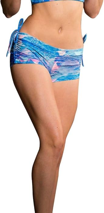 side string yoga shorts