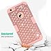iPhone 6s Plus Bling case, iPhone 6 Plus Bling case, TOPSKY [Shock Absorption] Studded Rhinestone Bling High Impact Resistant Armor Defender Case for iPhone 6 Plus and iPhone 6s Plus, Rose Gold