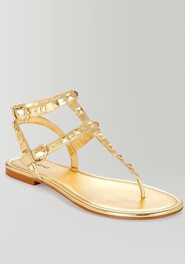bebe flat sandals