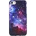 iPhone SE Case 2020,iPhone 7 Case,iPhone 8 Case,VIVIBIN Cute Galaxy Nebula Design for Man Women Girls Kids,TPU Protective Cover Slim Fit Phone Case for iPhone 7/iPhone 8/iPhone SE