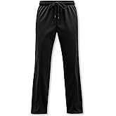 Medjhotep Boys Sweatpants Straight Leg Fit, Boy Athletic Joggers with Open Bottom and Drawstring Pockets for Sports Outdoors