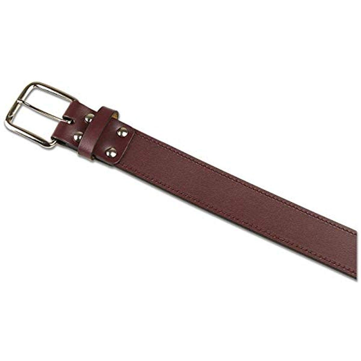 Champro Genuine Bonded Leather Belt; Adult; Maroon