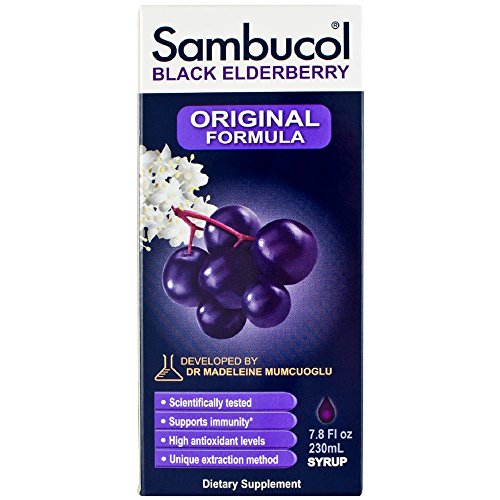 SambucolBlack Elderberry Syrup, 7.8 oz ( Multi-Pack)