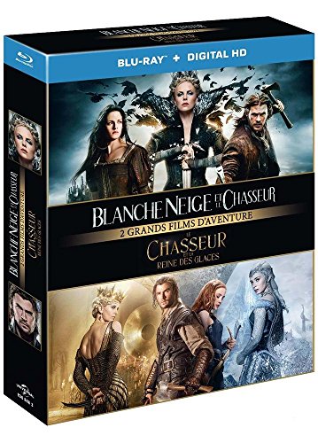 Blanche Neige Et Le Chasseur + Le Chasseur Et La Reine Des Glaces - Blu-Ray