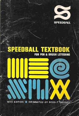 Speedball textbook for pen & brush lettering