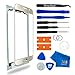 MMOBIEL Front Glass for Samsung Galaxy S6 G920 Series (Gold) Display Touchscreen incl Tool Kit / Pre-cut Sticker / Tweezers / Roll of 2mm Adhesive Tape / Suction Cup / Metal Wire / cleaning cloth
