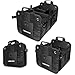 LEEKOO Collapsible Portable Multi Compartments Car Trunk Organizer