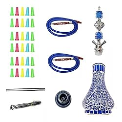 Premium 21” Luxury 2 Hose Hookah Set with